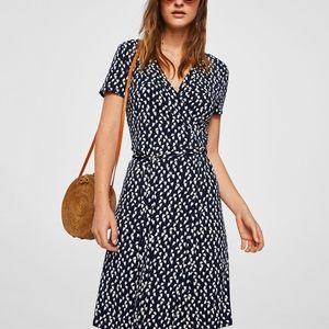 Bow wrap dress